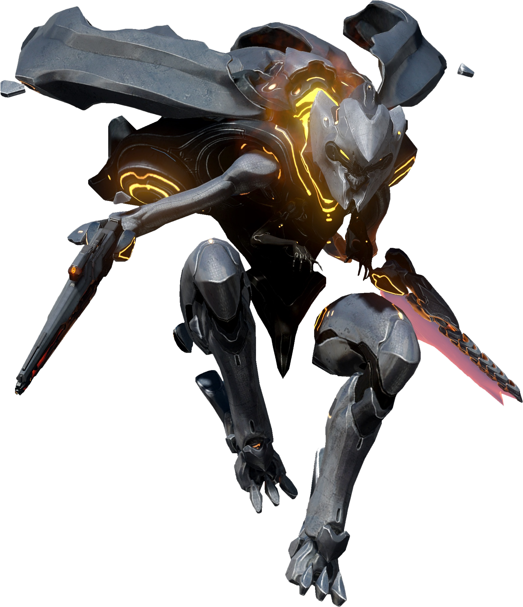 Promethean Knight - Halo 4 Promethean Clipart (1200x1387), Png Download