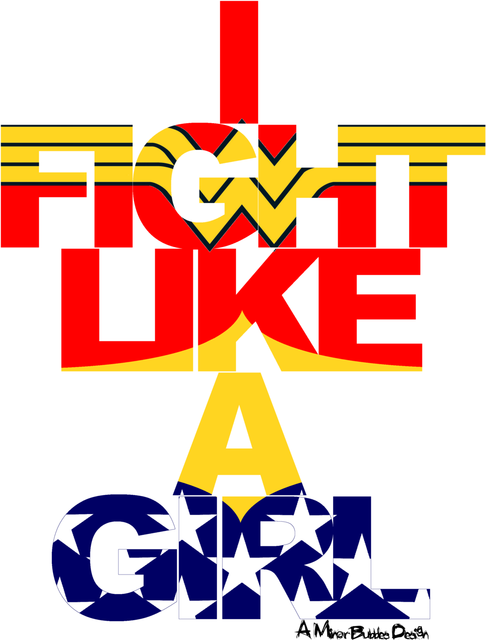 Wonder Woman Clipart Breast Cancer - Fight Like A Girl Wonder Woman - Png Download (1024x1365), Png Download