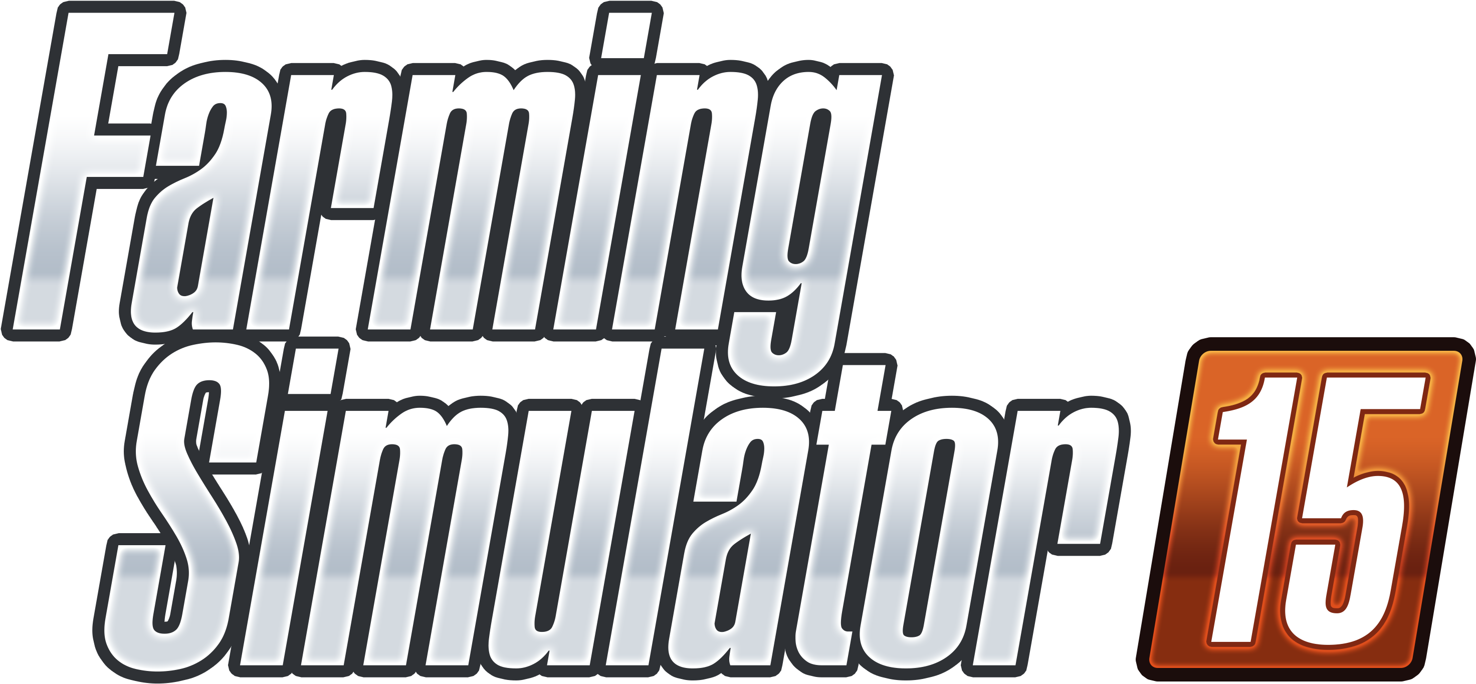 Farming Simulator Ploughing Its Way Onto Xbox One & - Farming Sim 15 Logo Clipart (3005x1428), Png Download