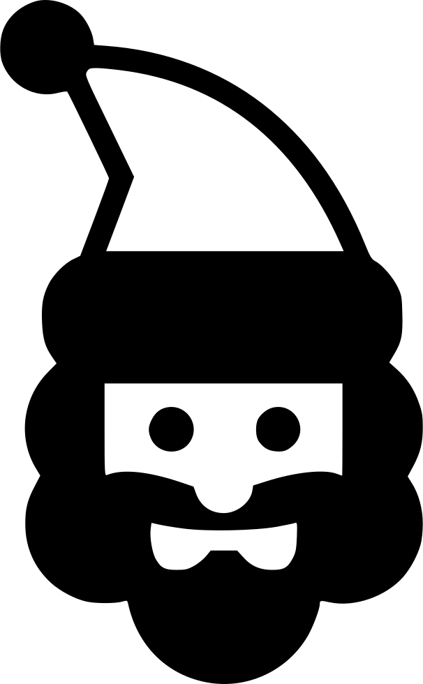 Santa Claus Comments Clipart (606x980), Png Download