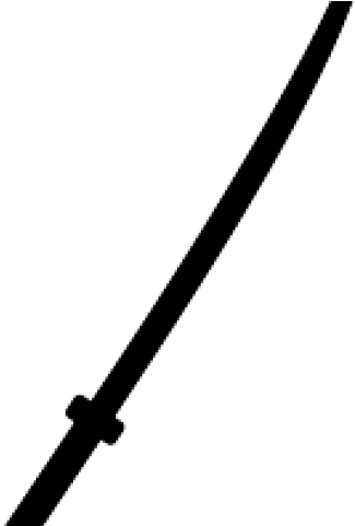 Katana Clipart Silhouette - Sabre - Png Download (640x480), Png Download