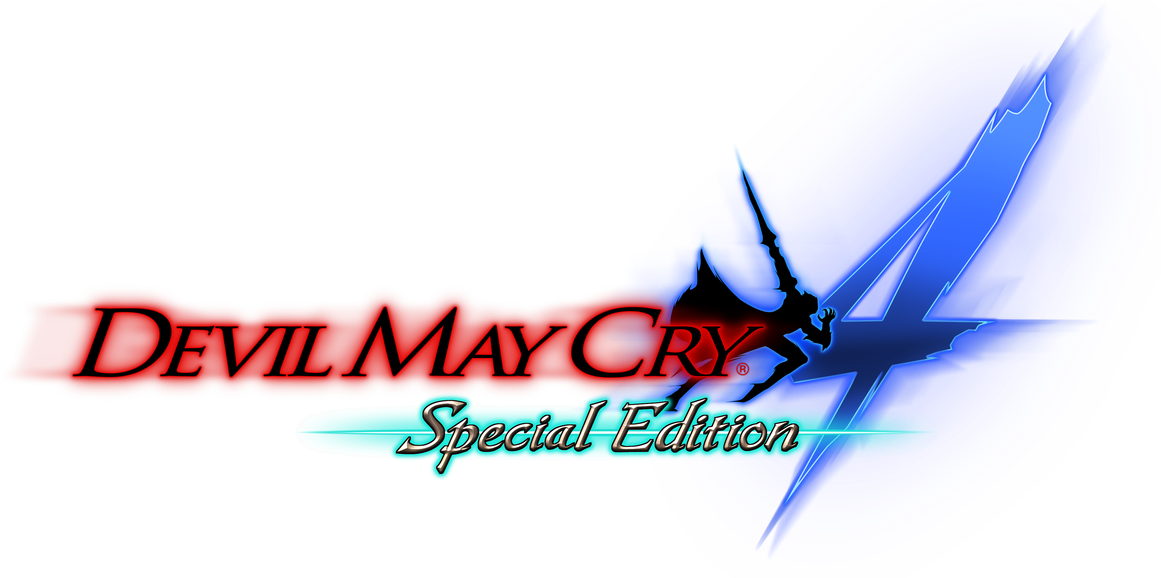 Devil May Cry - Devil May Cry 4 Special Edition Logo Clipart (3827x1843), Png Download