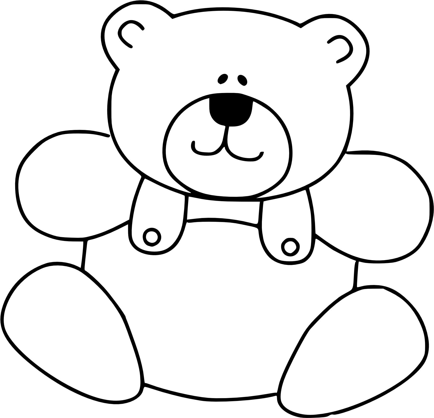 Stuffed Bear Pictures - Teddy Bear Black Background Clipart (555x785), Png Download