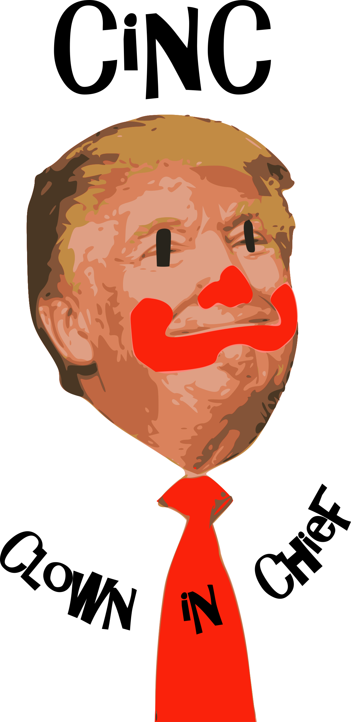 Caricatures Clipart Trump Face - Png Download (1167x2400), Png Download