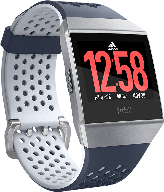 Commit To Extraordinary With Fitbit Ionic - Fitbit Ionic Adidas Edition Clipart (1080x920), Png Download