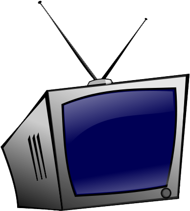 Old Television Clipart - Clip Art Of Television - Png Download (640x480), Png Download