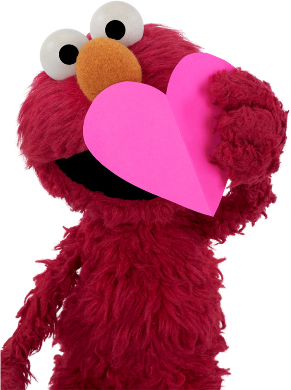Sesame Street On Twitter - Elmo I Love You Gif Clipart (594x795), Png Download