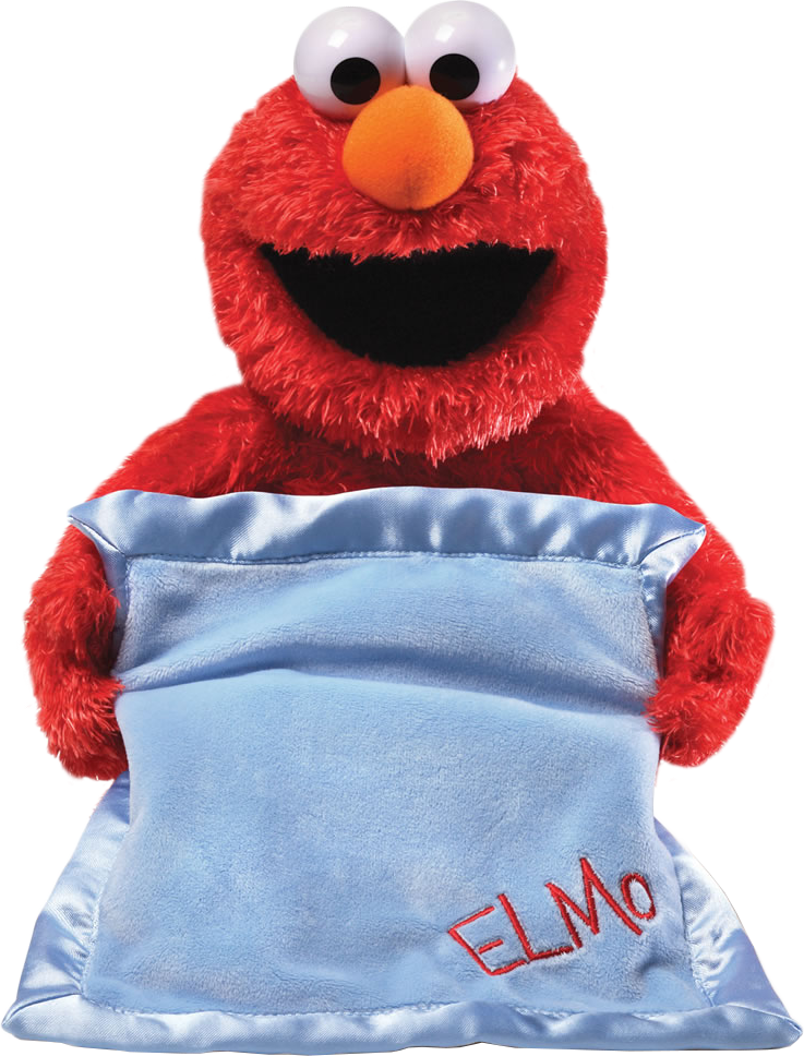 Clipart Royalty Free Sesame Street Elmo Peek - Stuffed Toy - Png Download (737x968), Png Download