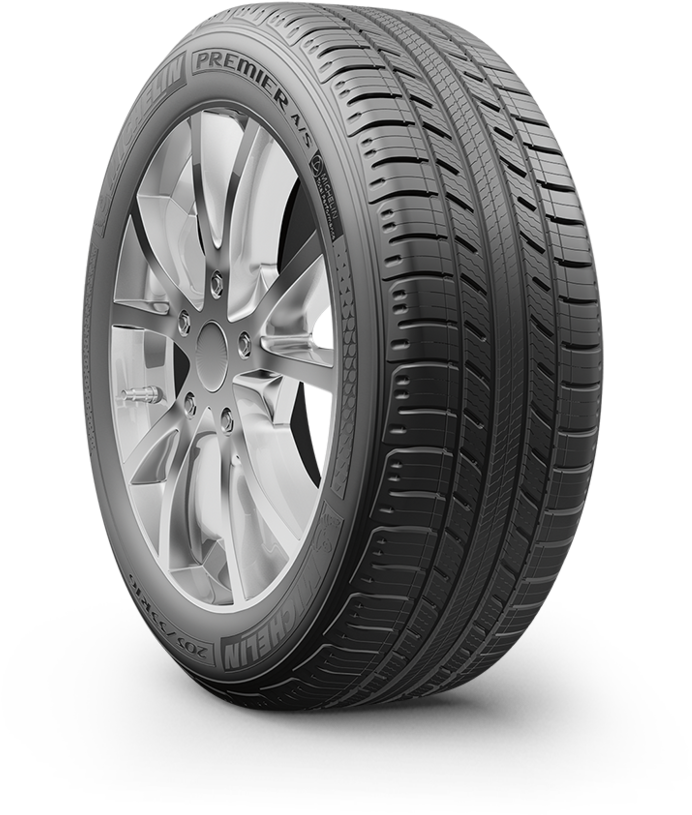 Tire Png - Michelin Premier 205 50 17 Clipart (1000x927), Png Download
