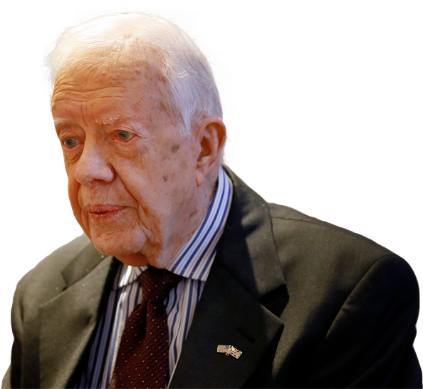 Former President Jimmy Carter Dings Trump, Says He - 卡特 總統 Clipart (728x546), Png Download