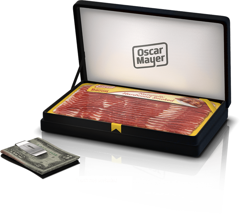 Bacon - Oscar Mayer Clipart (980x874), Png Download