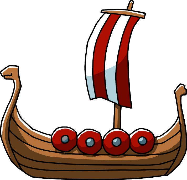 Viking Ship Png Clipart (712x686), Png Download