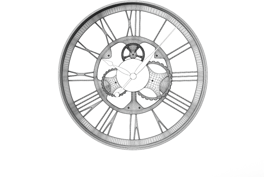 Free Png Download Sport Car Tire Vector Png Images - Relógio De Parede Metal Clipart (850x570), Png Download
