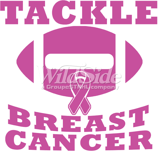 Tackle Breast Cancer - Tackle Breast Cancer Logo Clipart (675x675), Png Download