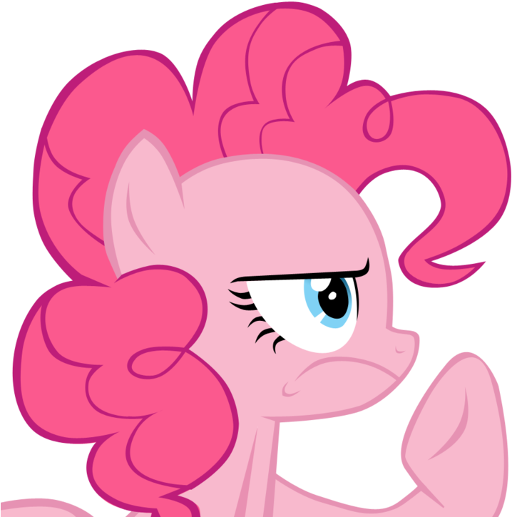 Pinkie Pie Png Transparent Image - Pinkie Pie Vector Clipart (800x786), Png Download