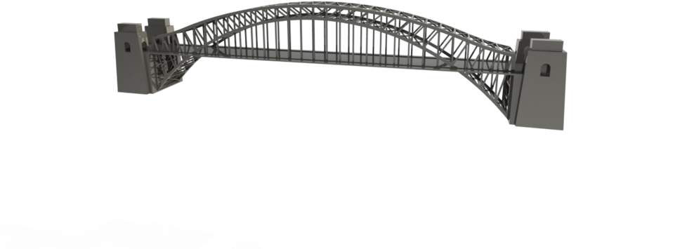 Sydney Harbour Bridge Png Clipart (960x540), Png Download