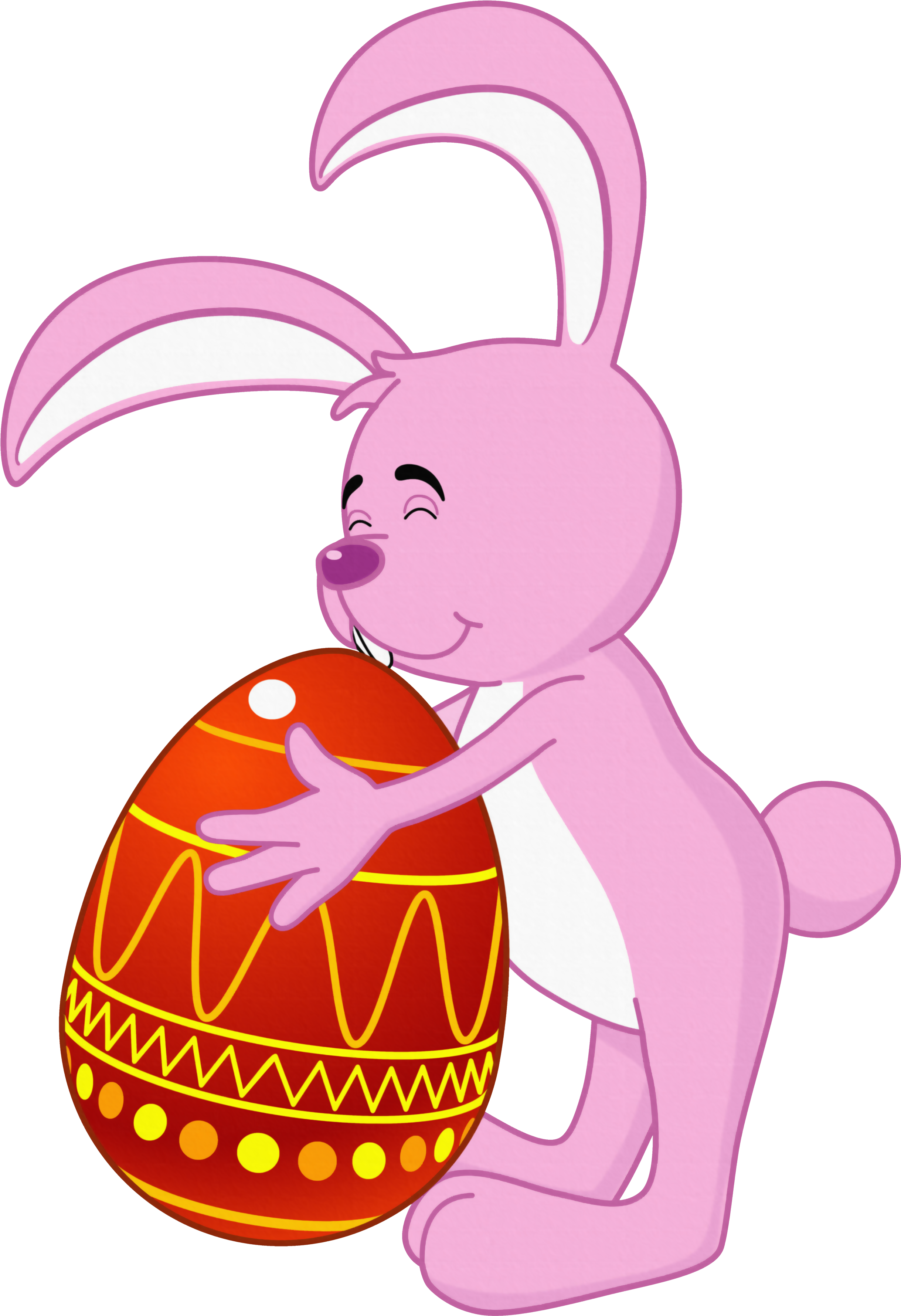 Easter Bunny Transparent Png Clipart - Easter Bunny (2802x3805), Png Download