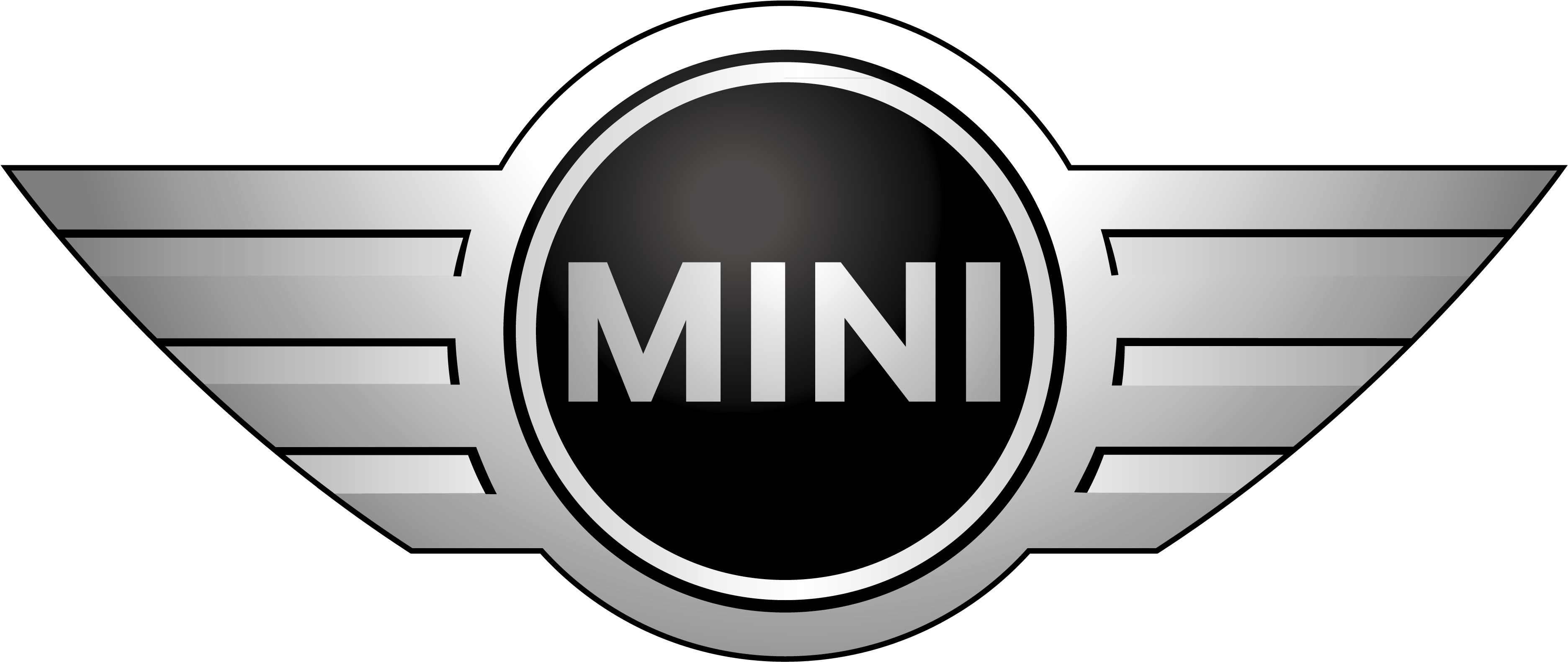 Bmw Mini Logo Png - Logo Mini Cooper Png Clipart (3745x1582), Png Download