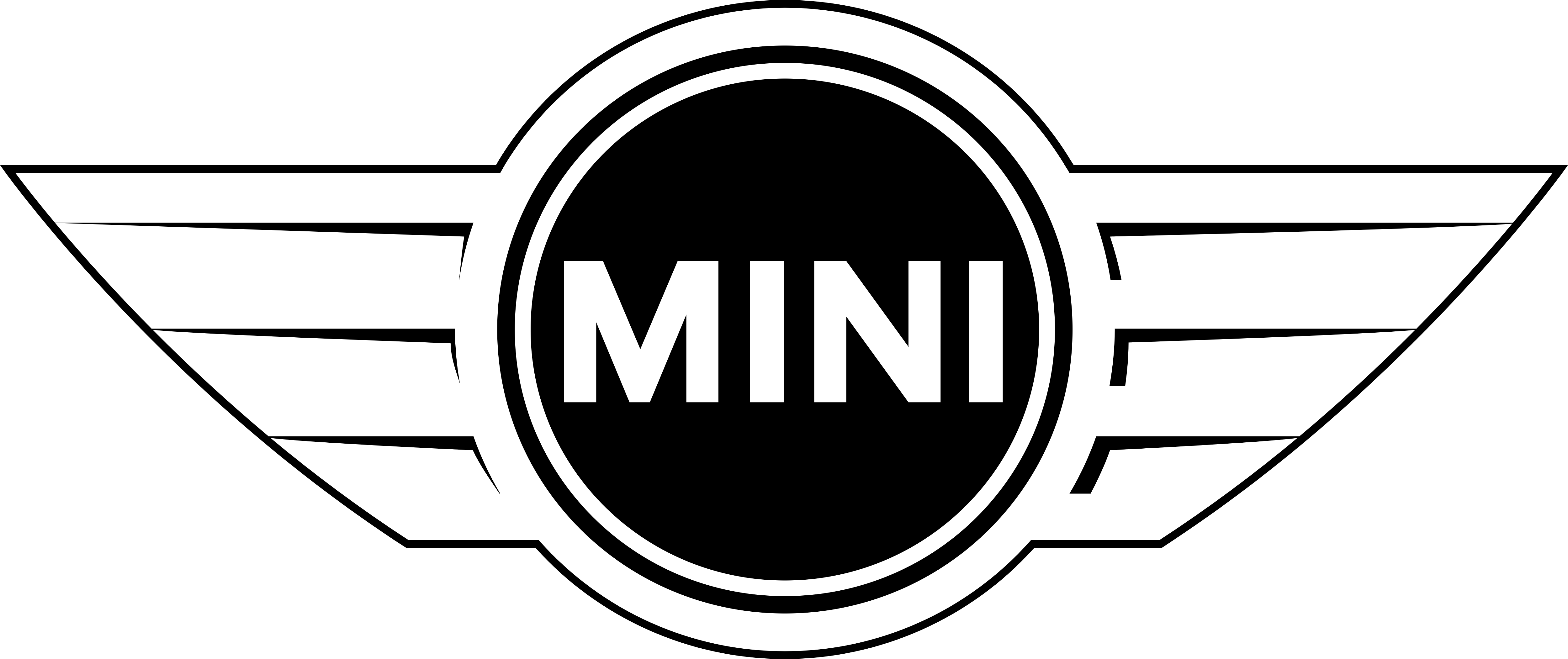 Bmw 330i Logo, Svg - Mini Cooper Logo Png Clipart (5000x2102), Png Download