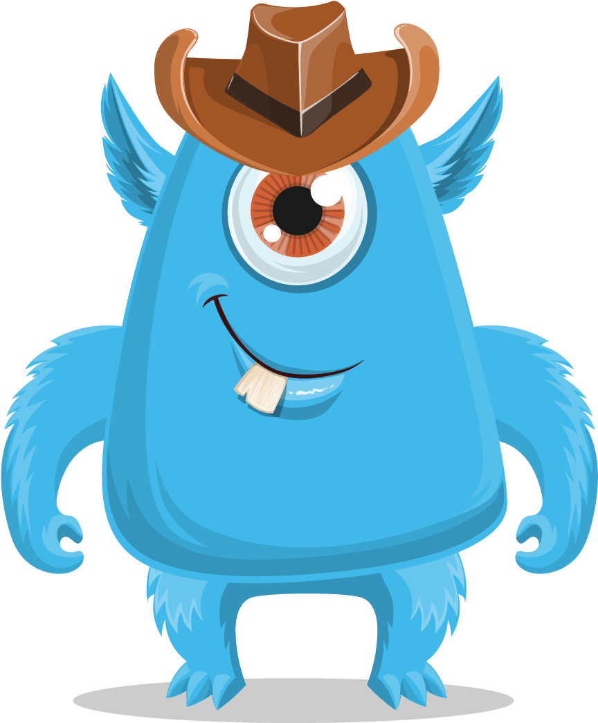 Funny Monsters 1 Funny Monsters 2 Funny Monsters 3 - Funny Monster Character Png Clipart (1710x1406), Png Download