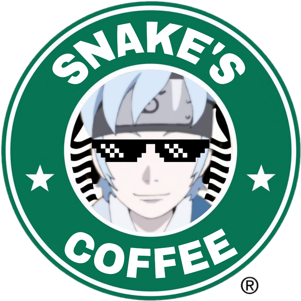 Snake Mitsuki Orochimaru Logo Naruto Boruto Starbucks - Starbucks Logo Color Clipart (1017x1017), Png Download