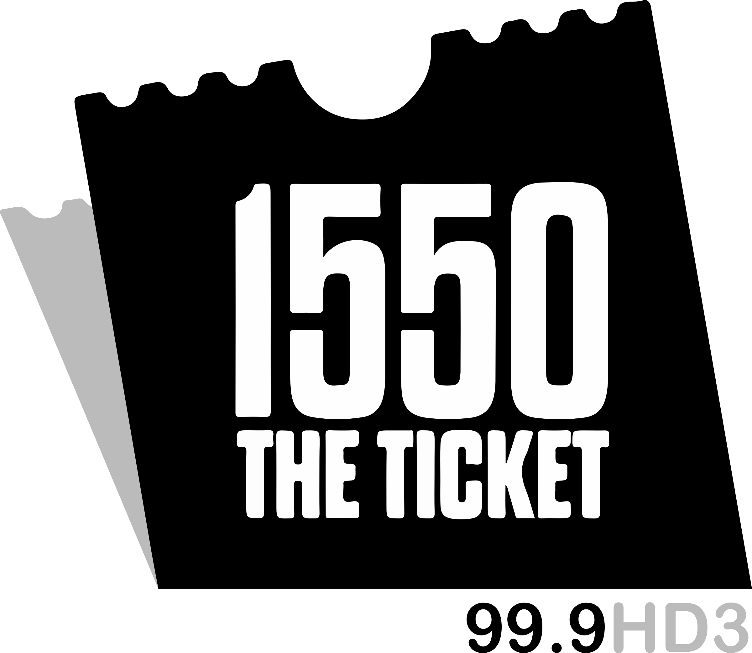 1550 The Ticket Logo Png Transparent - Poster Clipart (2400x2082), Png Download