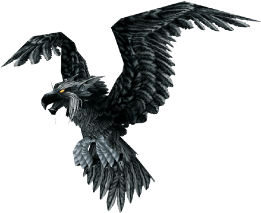 Free Png Download Raven Bird Png Images Background - Raven Bird Clipart (850x696), Png Download