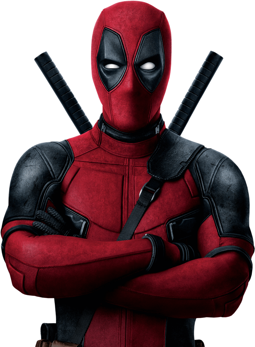 Deadpool Portrait - Do Deadpool Em Png Clipart (1024x1427), Png Download