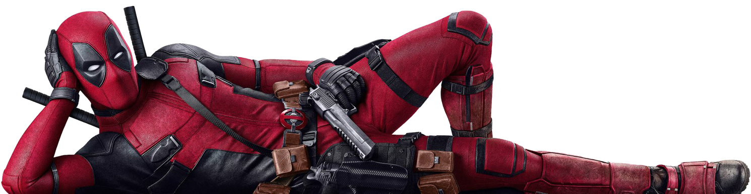 Deadpool Png Clipart (1500x437), Png Download