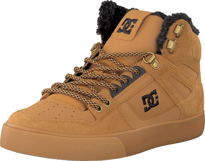 Dc Shoes Men Spartan High Wc Wnt Shoe Wheat/turkish - Red And White Dc Shoes Clipart (705x553), Png Download