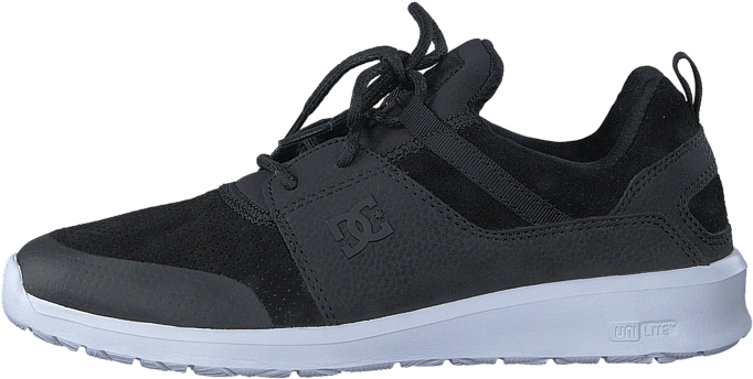 Dc Shoes Heathrow Prestige Black/white 60003-08 Womens - Sneakers Clipart (705x705), Png Download