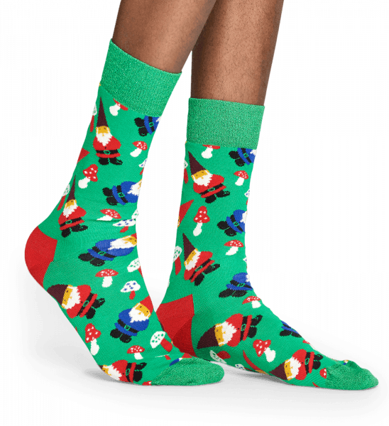 Kerstsokken Happy Socks Clipart (548x600), Png Download