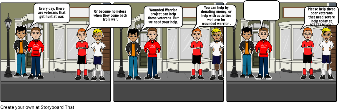 Wounded Warrior Project - Cartoon Clipart (1164x385), Png Download