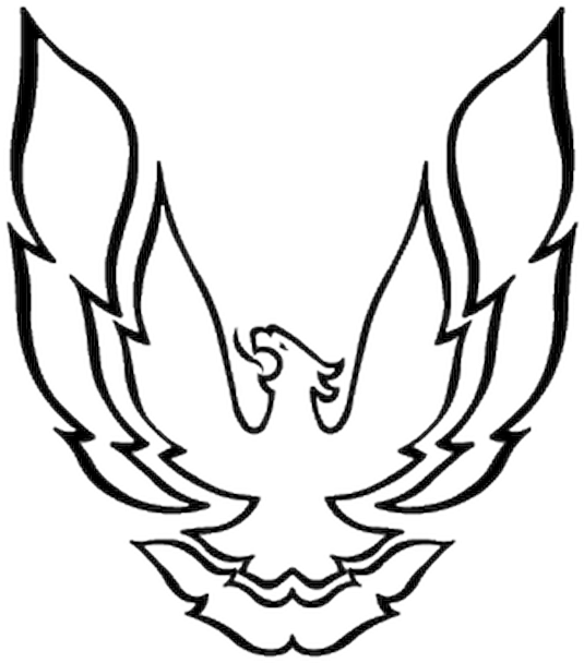 2000 Trans Am Logo , Png Download - Pontiac Firebird Decal Clipart (535x608), Png Download
