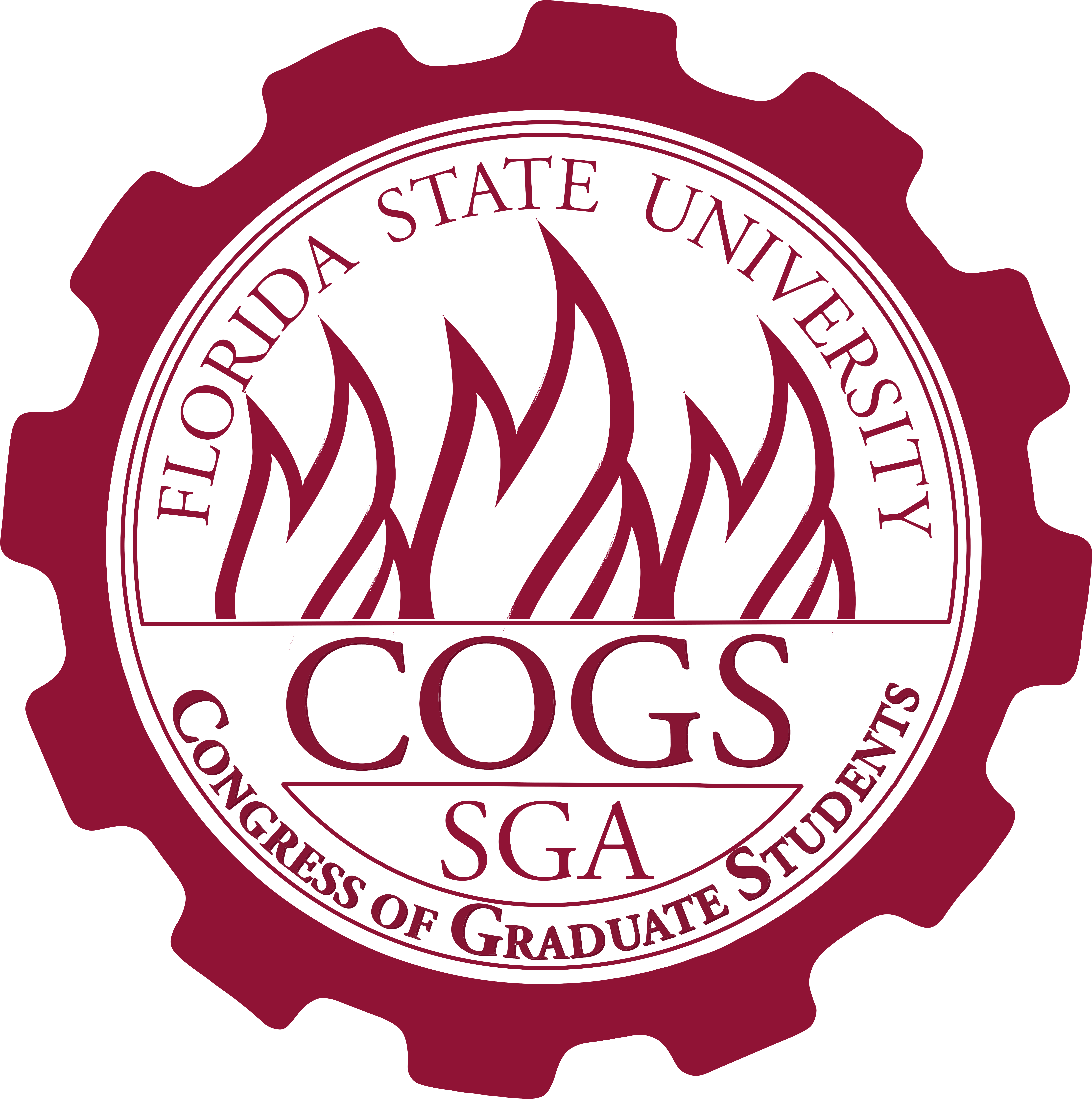 Badge Vector Png - Sga Cogs Logo Clipart (6598x6640), Png Download