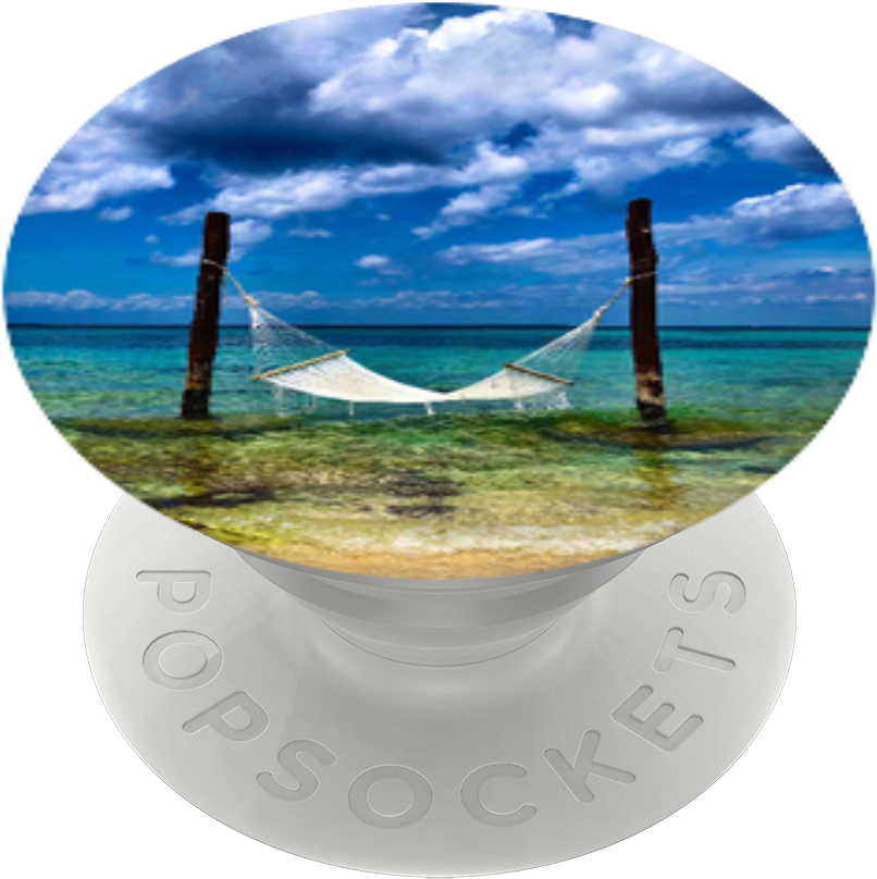 Relaxing In Paradise, Popsockets Clipart (989x1000), Png Download