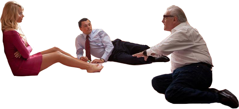 People Cutout, Cut Out People, Wolf Of Wall Street, - Wolf Of Wall Street Png Clipart (1023x682), Png Download