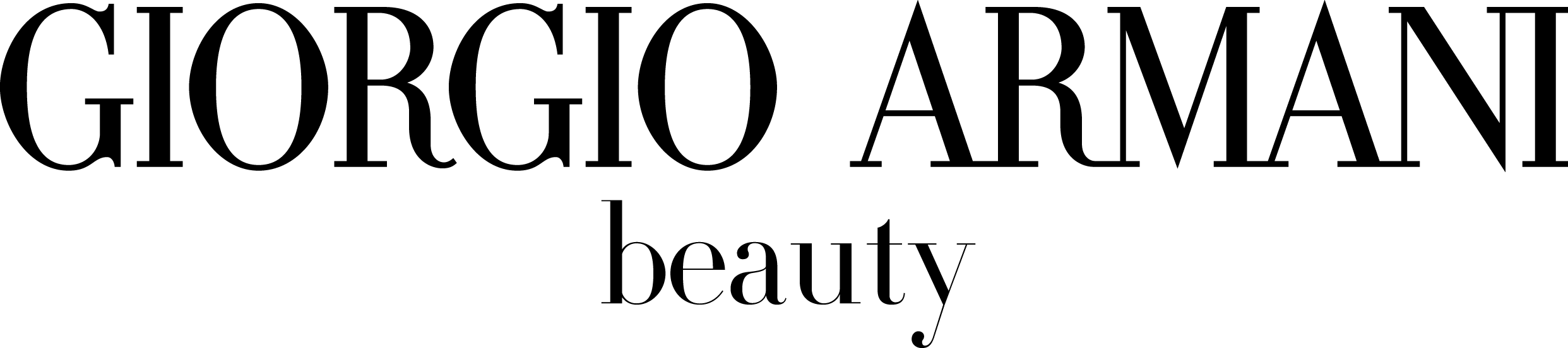 Download Transparent Png - Armani Clipart (2484x552), Png Download