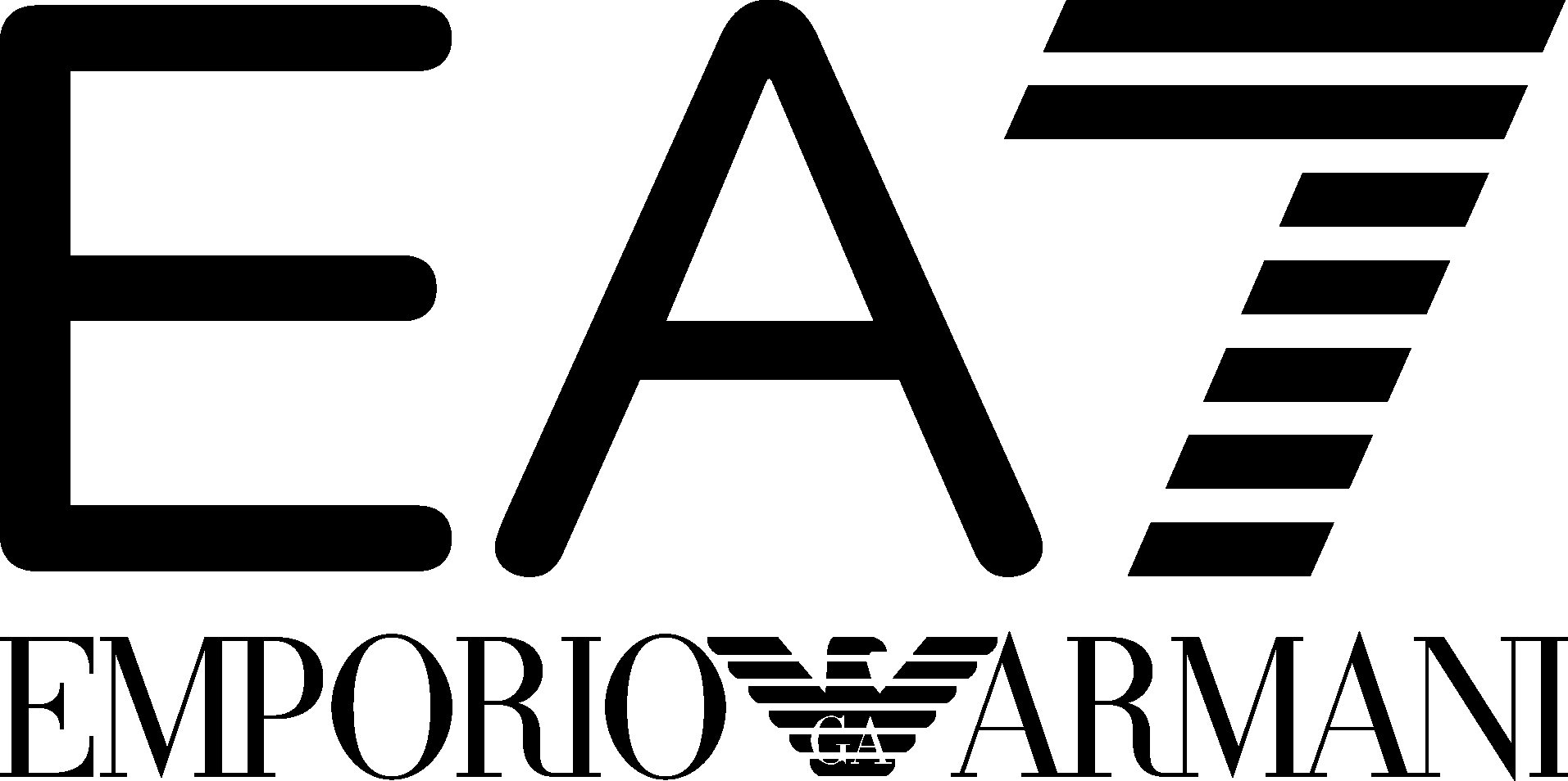 Ea7 Logo [emporio Armani] - Ea7 Emporio Armani Logo Clipart (1913x954), Png Download