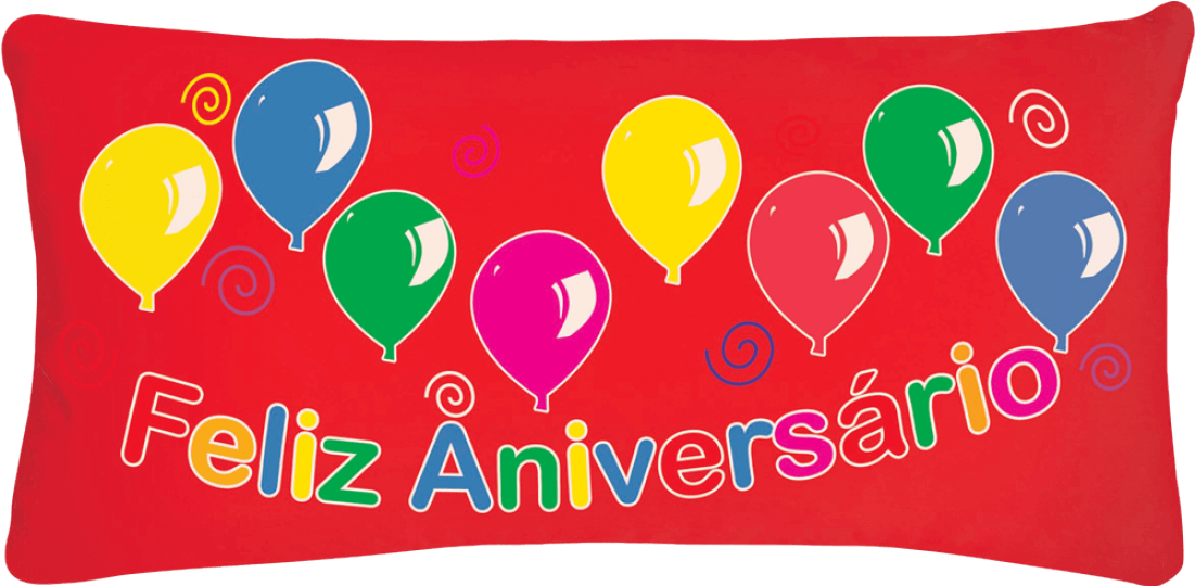 Almofada Feliz Aniversário - Cushion Clipart (1100x1100), Png Download