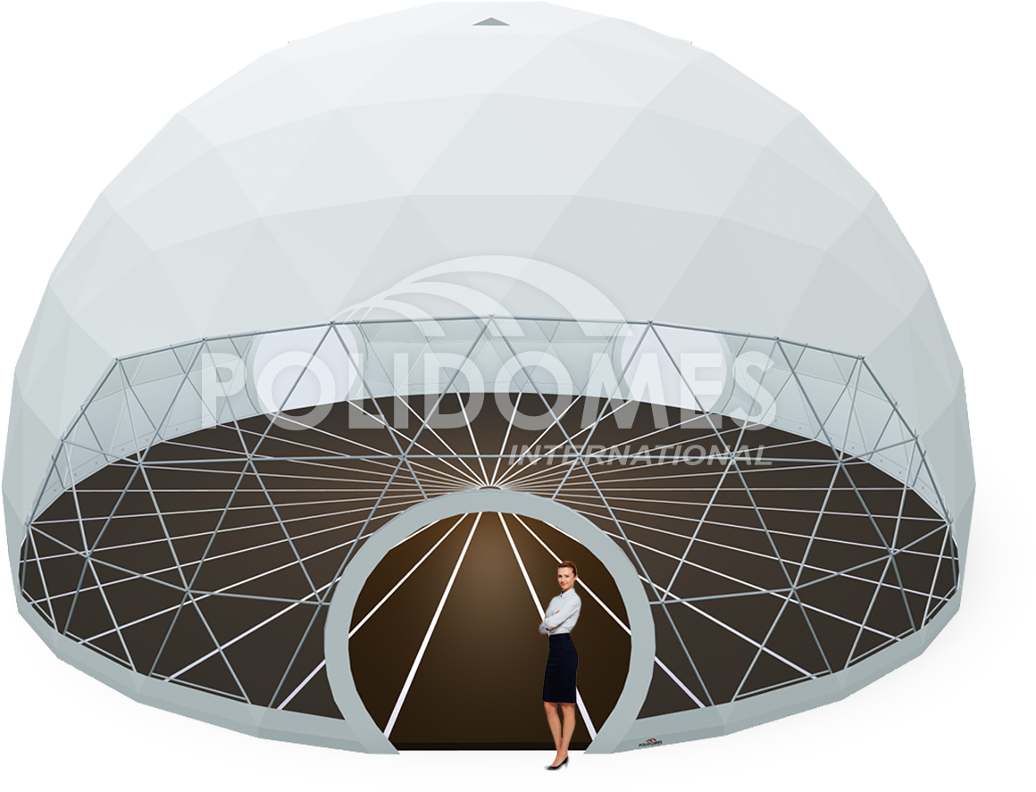 Transparent Dome Tent - Namiot W Kształcie Kuli Clipart (1280x1024), Png Download