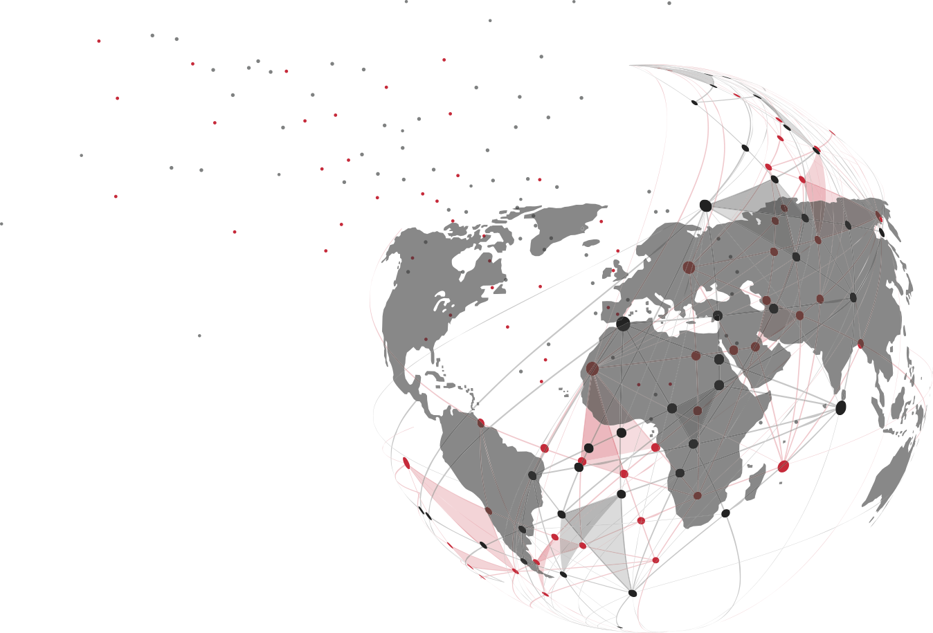 Vector World Map Silhouette , Png Download - Left Side Of The Road Map Clipart (1348x915), Png Download