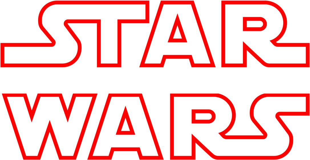 Star Wars Episode Ix - Star Wars The Last Jedi Logo Png Clipart (1322x604), Png Download