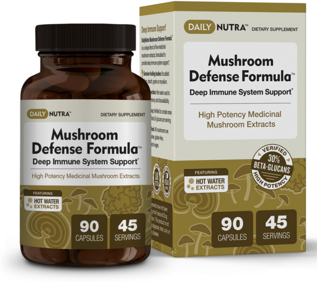Mushroom Defense Formula - Ksm 66 Clipart (641x570), Png Download