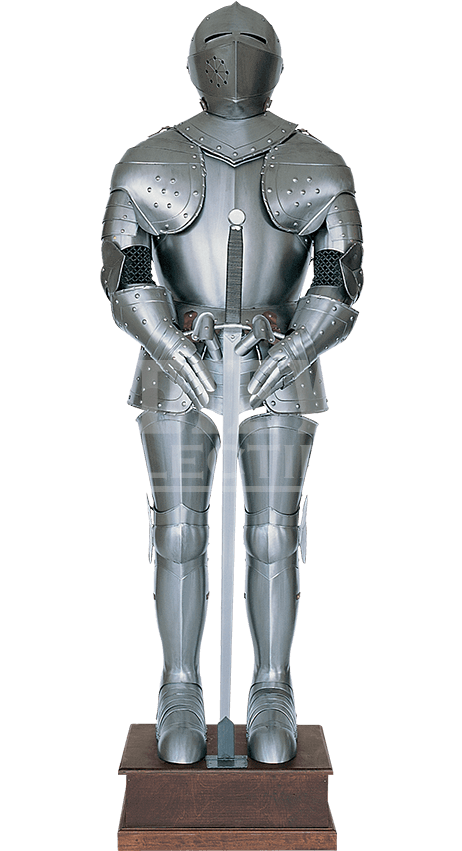 Knight Statue With A Sword Clipart (850x850), Png Download