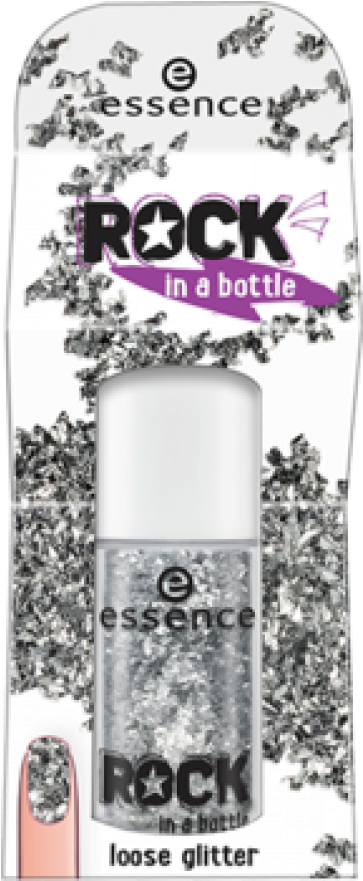 In A Bottle Nail Glitters - Essence Clipart (800x880), Png Download