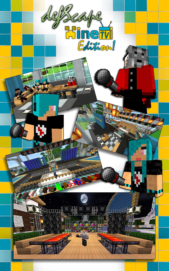Introducing The Minetv Texture Pack, Defscape - Defscape Clipart (700x1120), Png Download