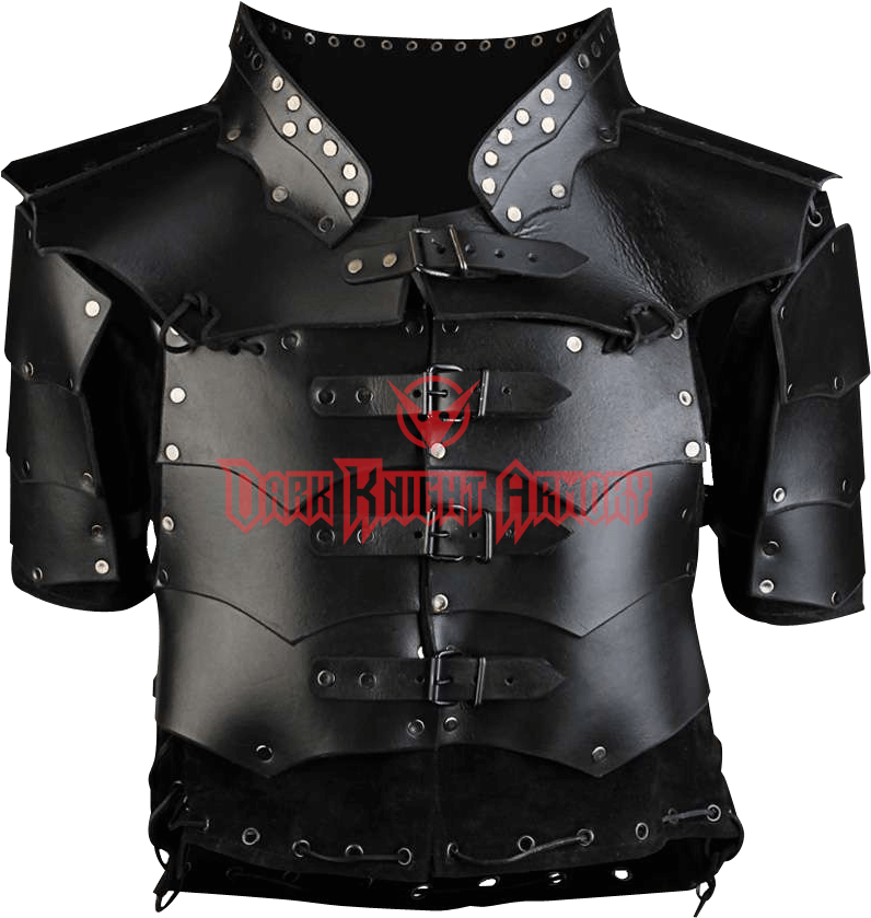 Knight Armor Jacket - Collar Armor Clipart (850x850), Png Download