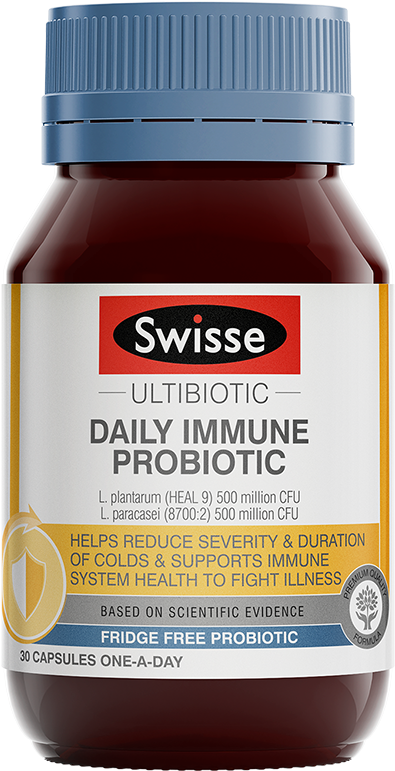 Swisse Ultibiotic Daily Immune Probiotic Clipart (700x880), Png Download