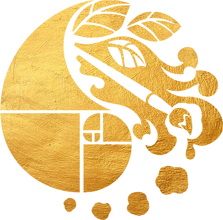 Golden Spiral Png - Emblem Clipart (736x726), Png Download